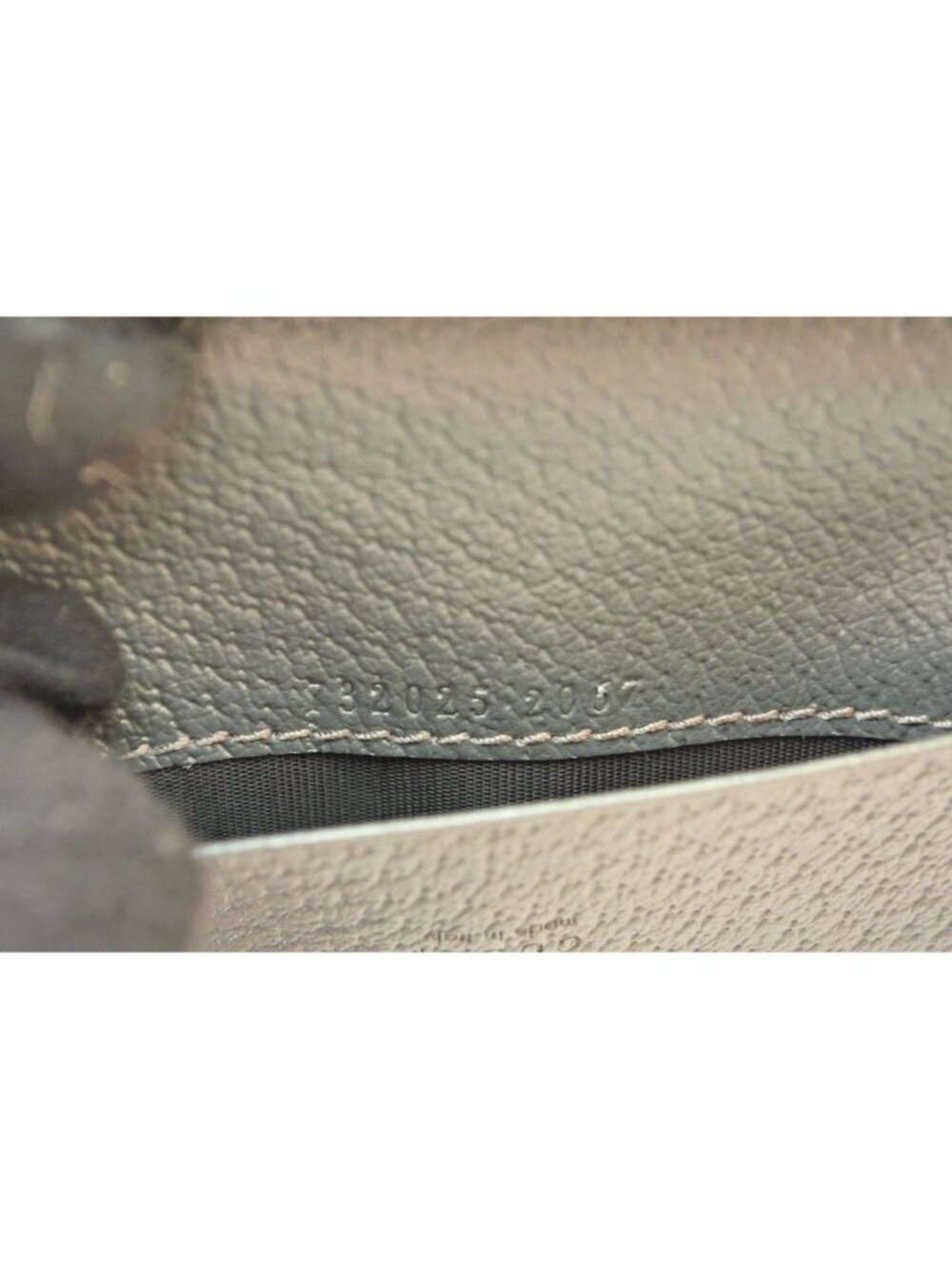 Gucci Bifold Card Case Business Ophidia GG Supreme Gray Wallet - Picture 10 of 11